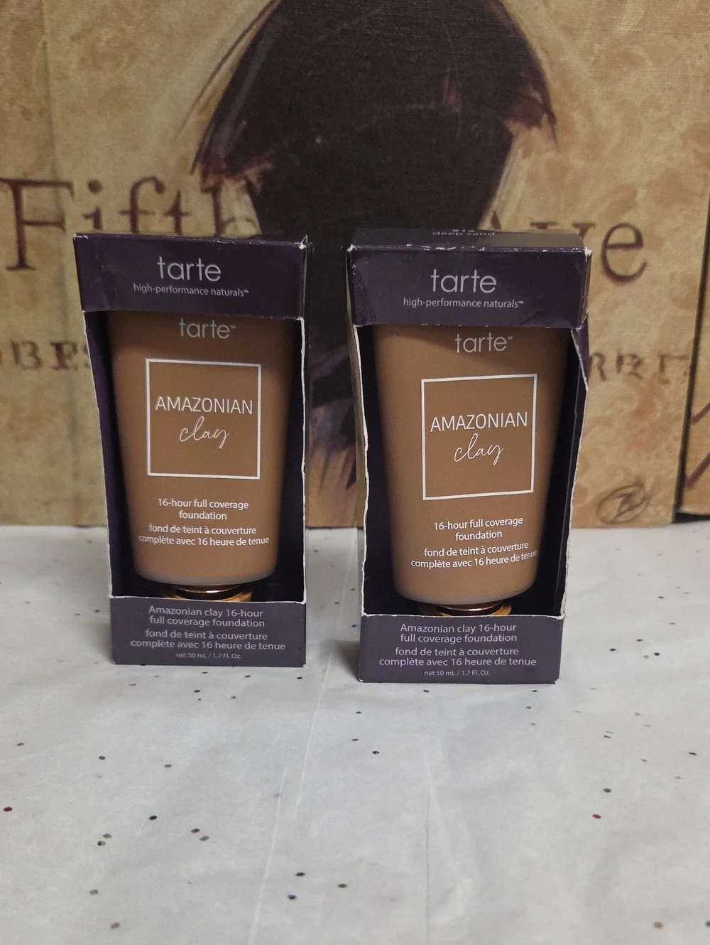 Tarte Amazonian Clay Foundation Duo in Deep Sand